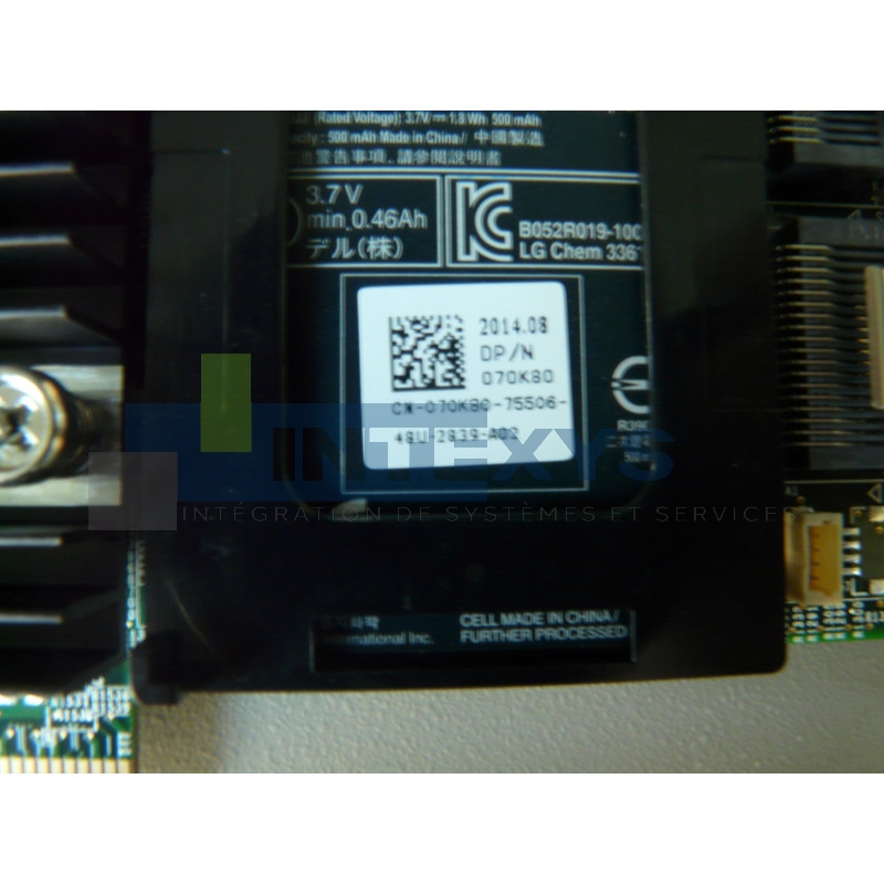 Batterie PERC DELL PowerEdge H710 H710P H810 (070k80)